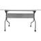 Lorell Table, Training, 48"Silver/Wh LLR60745 - alternate 2